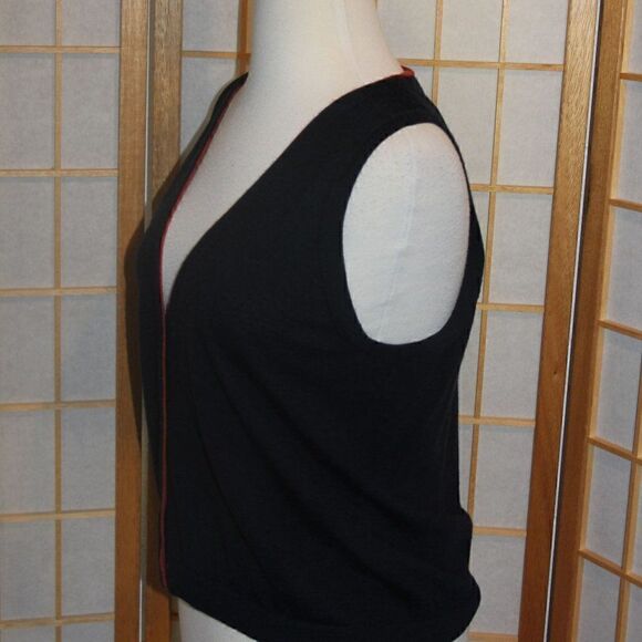 Lands' End MedPet Merino Wool Sweater Vest - Picture 13 of 15